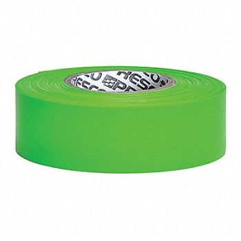 PRESCO PRODUCTS CO Taffeta Flagging Tape Grn 300ft 1-3/16In, 9NPN3
