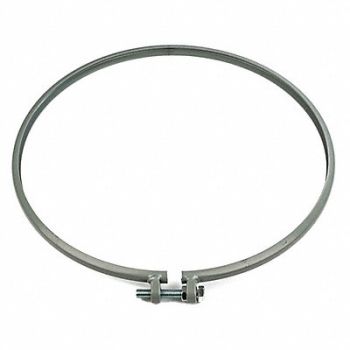 GRAINGER APPROVED Drum Locking Ring Gray 55 gal, 9NTE7