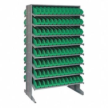 QUANTUM STORAGE SYSTEMS E1549 Pick Rack 24inx60inx36in Green, 9NUH8