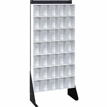 QUANTUM STORAGE SYSTEMS Bin Storage Rack Powder Coated 52 in, 9NWD9