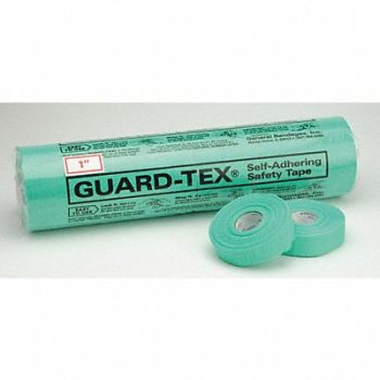 GUARD-TEX E1699 Safety Tape Green 1 in W 30 yd. L PK12, 9NYU1