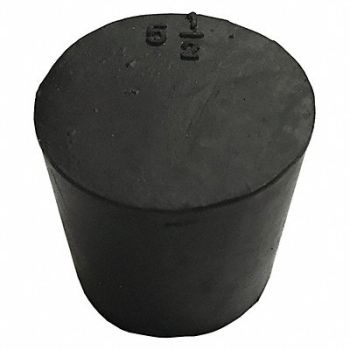 GRAINGER APPROVED Stopper 25mm Black PK21, 9P905