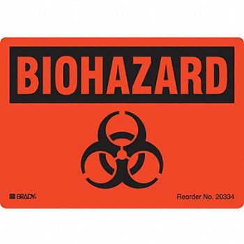 BRADY DOT Handling Label Dangerous 5 W PK20, 9PMG3