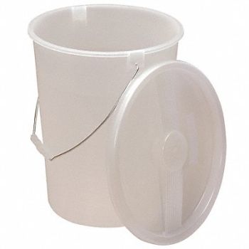 SP SCIENCEWARE Bucket 3 1/2 gal Clear, 9PR95