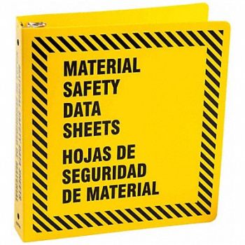 BRADY Binder Bilingual 2-1/8 in D, 9PTG2