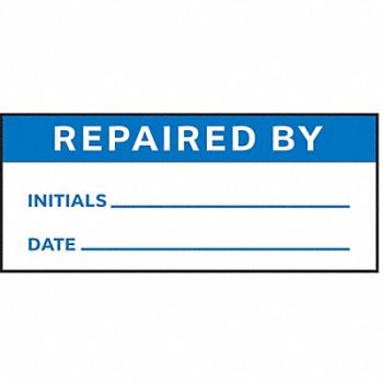 STRANCO INC Inspection Label ENG Maintenance PK225, 8YD93