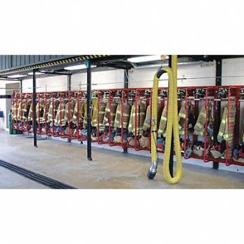 GROVES Turnout Gear Rack Wall Mount 10 Cmprtmnt, 9PYN4