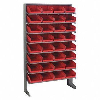 QUANTUM STORAGE SYSTEMS E1547 Pick Rack 12inx60inx36in Red, 9R954