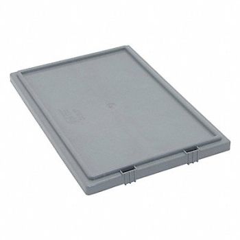 QUANTUM STORAGE SYSTEMS E1889 Lid Gray Polyethylene 17 7/8 in, 9RCE1