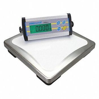 ADAM EQUIPMENT General Purpose Utility Bench Scale LCD, 9RCP4