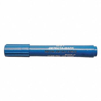 DETECTAPRO MD Dry Erase Marker Blue PK10, 9RG84