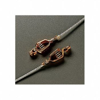 KANDU Grounding Wire (2) Allgtr Clips 5ft, 9EWM0