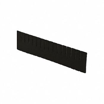 LEWISBINS Divider Black Polyethylene 4 7/16 in, 9RWY7