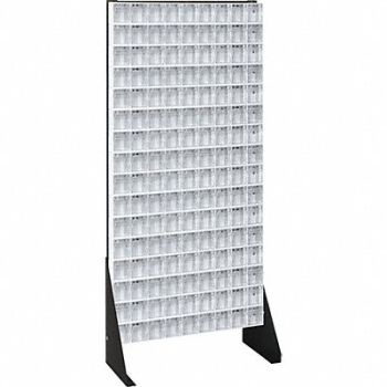 QUANTUM STORAGE SYSTEMS Bin Storage Rack Powder Coated 52 in, 9RYC7