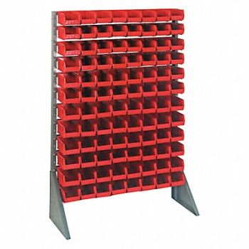 QUANTUM STORAGE SYSTEMS F1608 BinRailFlrRck 36inx54inx15in LdCp 50 lb, 9RYW4