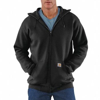 CARHARTT HOODED ZIP SWEATSHIRT BLOCK REGULAR 4XL, 9UGC3