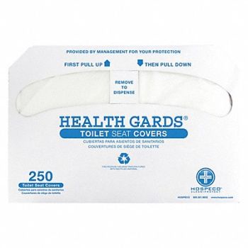 HOSPECO Toilet Seat Cover Half Fold PK20, 9U019