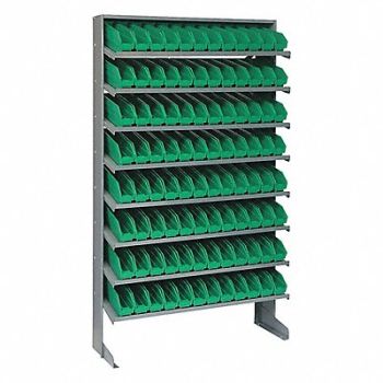 QUANTUM STORAGE SYSTEMS E1544 Pick Rack 12inx60inx36in Green, 9U369