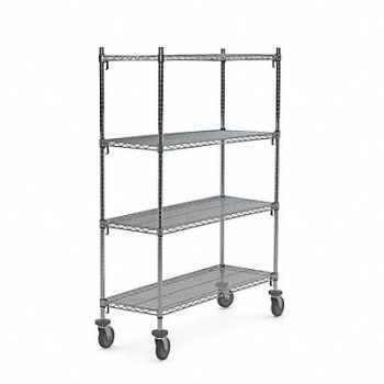 METRO Wire Shlvng 18x69x60in Shlf Cap 225lb, 9U598