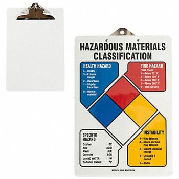 BRADY Clipboard NFR, 9UA55