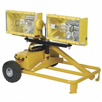 WARNER TOOL PRODUCTS Temp Job Site Light Corded 220000lm MH, 9UCE8