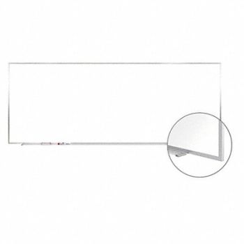 GHENT DryEraseBrd Magnetic Porcelain 120-1/2 W, 9UD44
