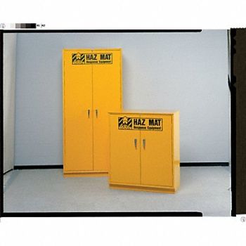 EQUIPTO Shelving Cabinet 42 H 36 W Yellow, 8TNK8