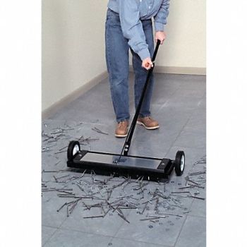 GRAINGER APPROVED Magnetic Sweeper w/Release 160 lb 30-1/4, 8AT72