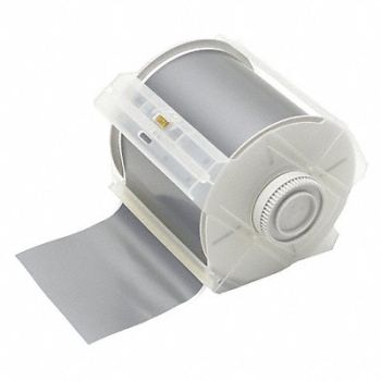 BRADY Tape Gray 100 ft L 4 in W, 9UDJ5