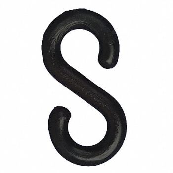 MR. CHAIN E1240 S-Hook 2 in Black Acetal PK10, 9UDU2