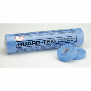 GUARD-TEX E1699 Safety Tape Blue 1 in W 30 yd. L PK12, 9UDW4