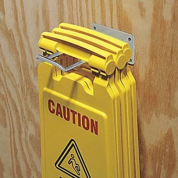 DISPLAY SPECIALISTS CORPORATION Sign Storage Holder Silver Steel 3 in H, 9VH37