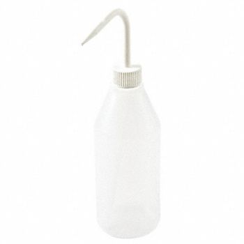 DYNALON Wash Bottle 1000mL Std Spout Plastic PK5, 9WAA6