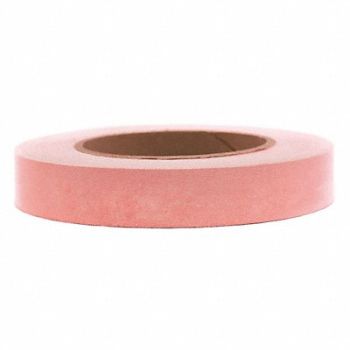 ROLL PRODUCTS Masking Tape 1 W 60 yd L Pink, 9WAC9
