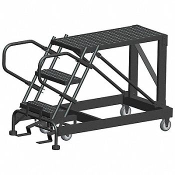 BALLYMORE Roll Work Platform Steel Single 30 In.H, 9WAT2