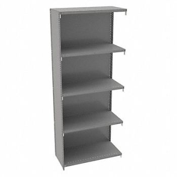 TENNSCO Metal Shlvng Cap 750 lb 12inx84inx36in, 9WC86