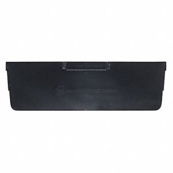 QUANTUM STORAGE SYSTEMS Divider 11 1/8 in Black 50, 9WCU8