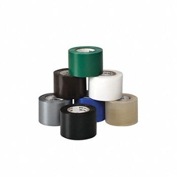 GRAINGER APPROVED Tarp Tape 2 In x 35 ft Black, 9WDC8