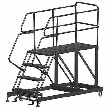 BALLYMORE Roll Work Platform Steel Single 40 In.H, 9WF45