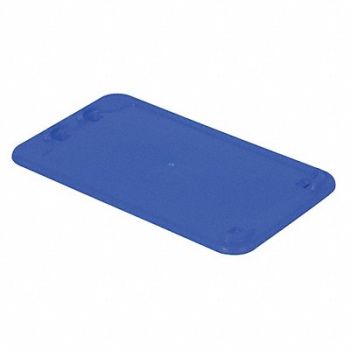 LEWISBINS Lid Blue Polypropylene 24.3 in, 9WF83