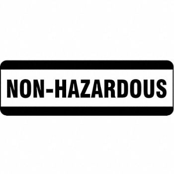 HARRIS INDUSTRIES Label 7/8in x 2.875in Paper PK500, 9WH28