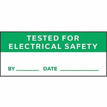 STRANCO INC Inspection Label ENG Maintenance PK350, 8AY02