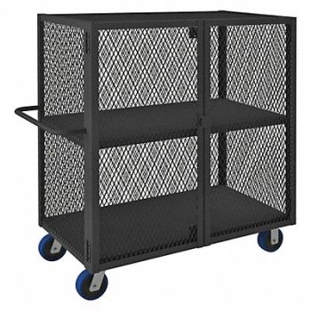 GRAINGER APPROVED Security Truck 1 Shelf 2000 lb., 9WMJ8