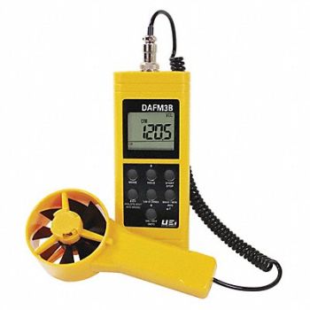 UEI TEST INSTRUMENTS Anemometer with Humidity 99 to 3937 FPM, 9WP68