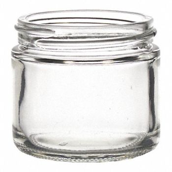 KIMBLE Straight-Sided Jar 1000mL 175mm H PK12, 9WRG7
