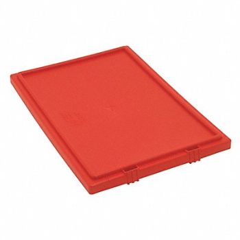 QUANTUM STORAGE SYSTEMS E1889 Lid Red Polyethylene 17 7/8 in, 9WXE2