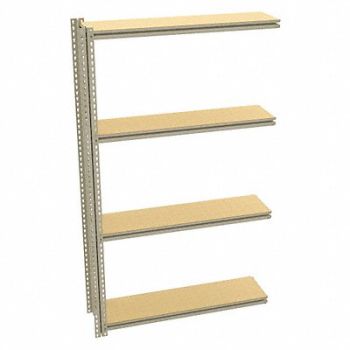 TENNSCO Boltless Shelving 12x84x48in AdOn, 9WXK8