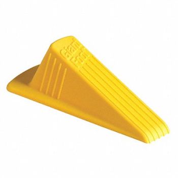 GIANT FOOT Door Wedge XL Yellow 6-3/4 L, 9WY35