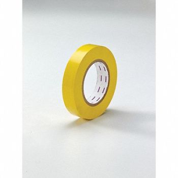 GRAINGER APPROVED Floor Tape Yellow 1 inx180 ft Roll, 9X189