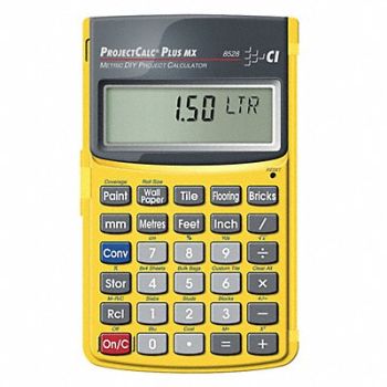 CALCULATED INDUSTRIES Metric Project Calculator 11 Digits, 9XG03